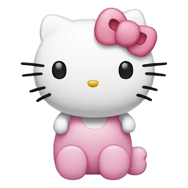 Sad hello kitty  sticker