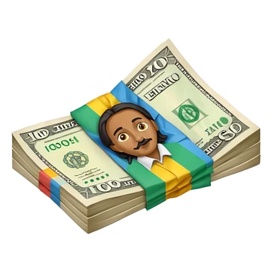 Ethiopia money sticker