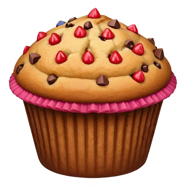 Delicious muffin sticker