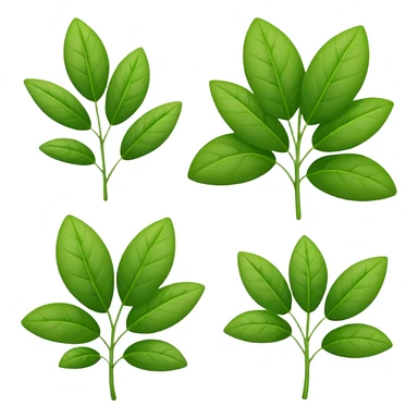 plantitas, naturaleza suave sticker