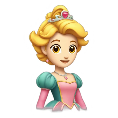 Princesse peach sticker