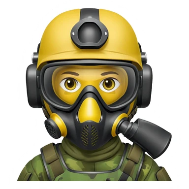 paintball player sticker