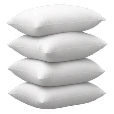 Xmas Stack pillow no face sticker