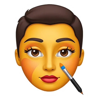 Maquiagem artística sticker