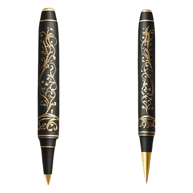 Calligraphy pen ￼ sticker