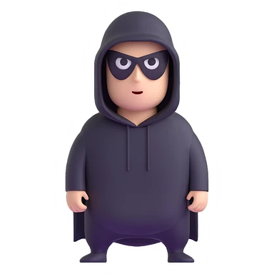 sneaky imposter character sticker