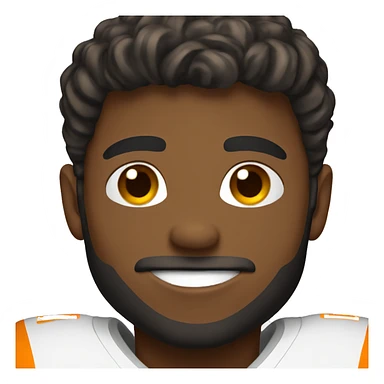 Tennessee volunteer football player sticker