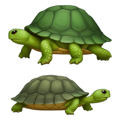 L’outre sur tortue sticker