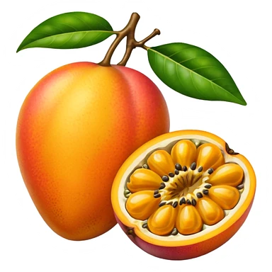 mango passion sticker