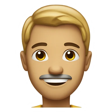 person smirking sticker