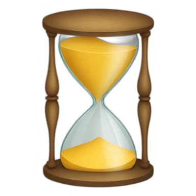 hourglass woman sticker