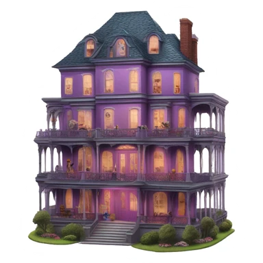 Barbie’s sprawling 5 story tall haunted dream mansion  sticker