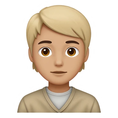 mute tone clothe sticker