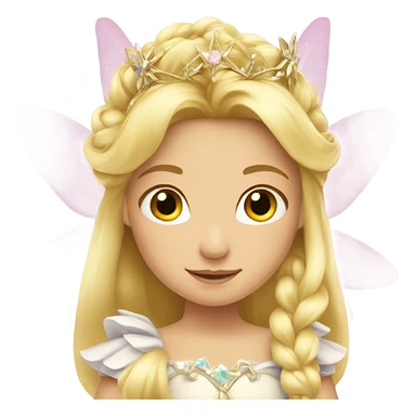 Blond fairy princess magical  sticker