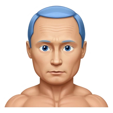 putin-with-muscle sticker