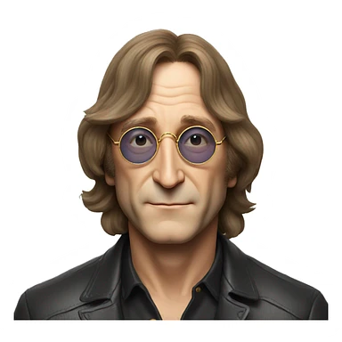john lennon sticker