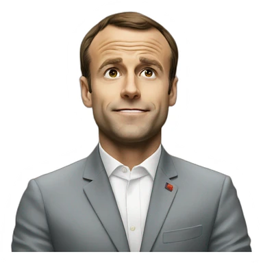 macron-farting sticker