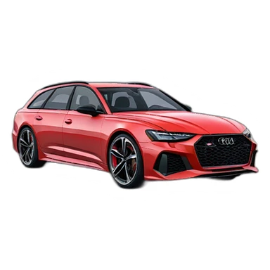 Audi rs6 sticker