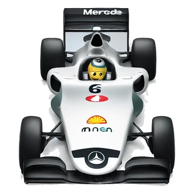 Mercedes F1 sticker