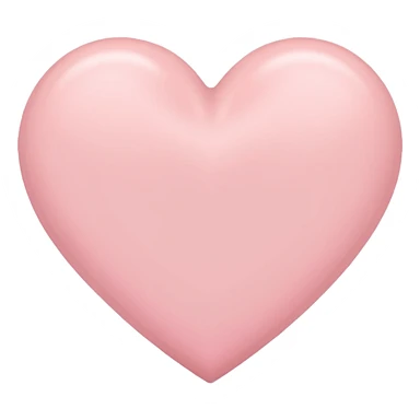 Cuore rosa pastello sticker