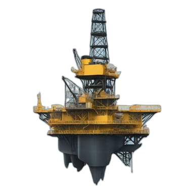 oil-platform sticker