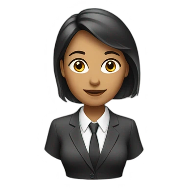 businesswoman sticker