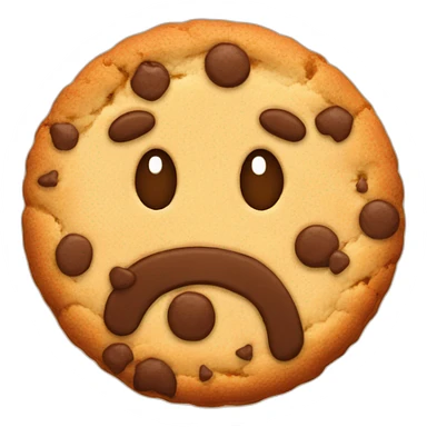 cookie qui pleure sticker