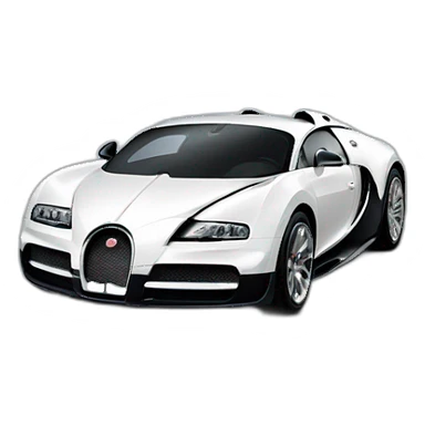 A bugatti car sticker