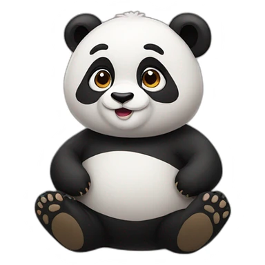 panda newyear sticker