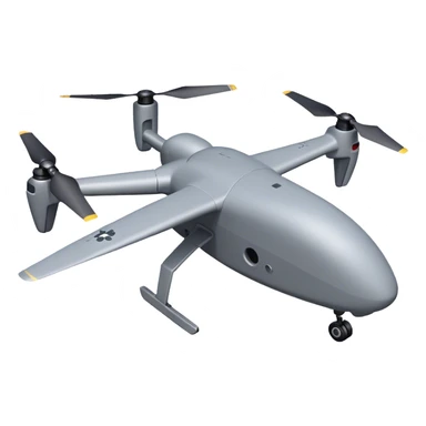 UAV Military without propellers sticker