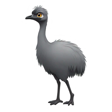 Emu full body sticker