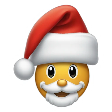 Mickey Mouse Santa hat  sticker