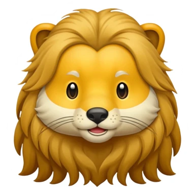 long haired animal sticker