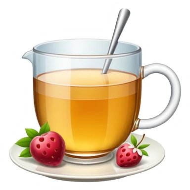 drinking afternoon tea sticker