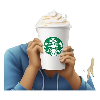 Starbucks cup drink with blonde girl blue eyes  sticker