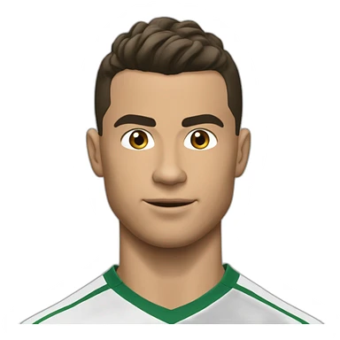 Ronaldo marquant un but sticker