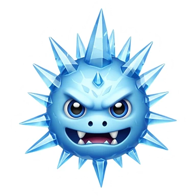 ice monster sticker
