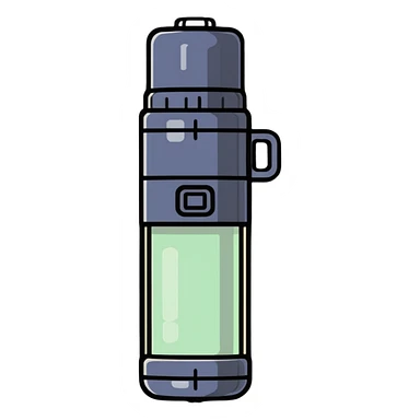 camping flashlight sticker