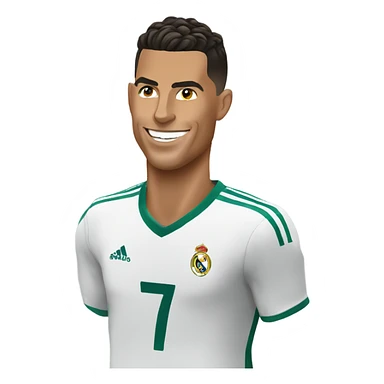 cristiano ronaldo being a goat sticker