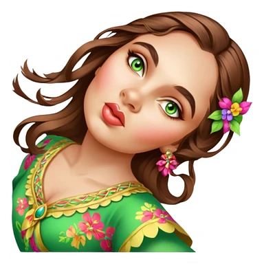 Traditional Dancer sticker