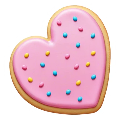 pink sugar cookie sticker