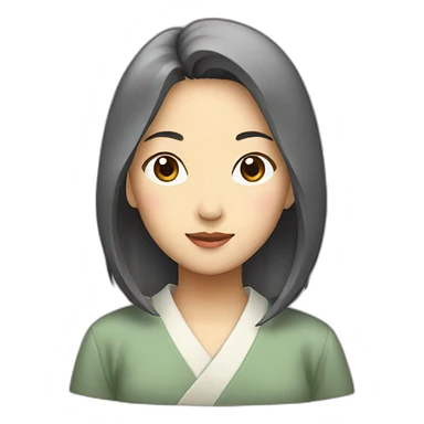 japanese woman sticker
