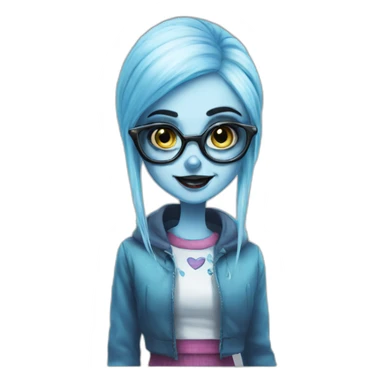 Ghoulia sticker