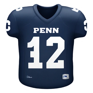 penn state jersey nina long sticker