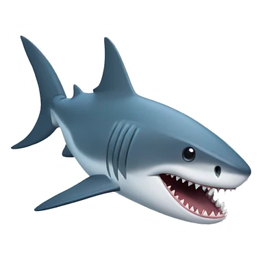 Requin, croisant les bras sticker