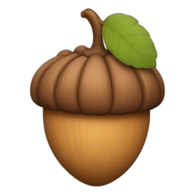 acorn sticker
