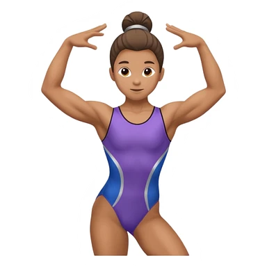 gymast of gymnastic artistic sticker