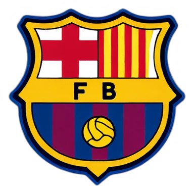 Barca logo sticker