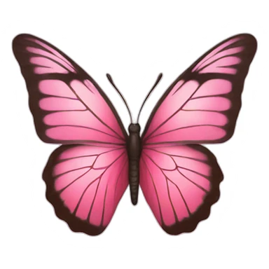 butterfly heart sticker