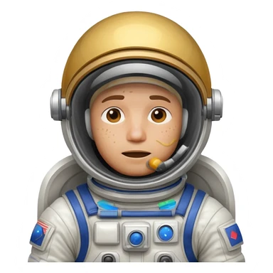 astronaute homme en sueur sticker